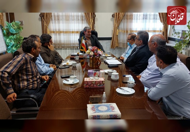 دیدار فرماندار ویژه شهرستان میانه با روسای بهزیستی و تامین اجتماعی