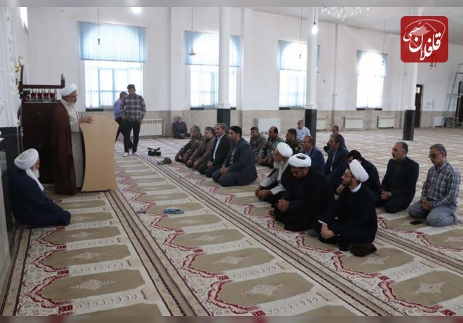 حضور فرماندار و امام جمعه میانه در جمع اهل تسنن شهر هشتجین خلخال