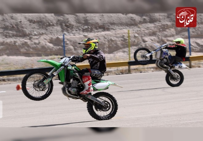 رقابت ۶۰ موتورسوار در مسابقات جام تبریز