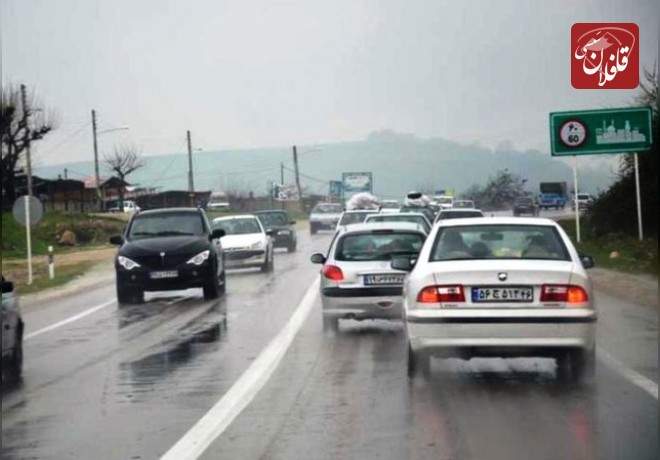 لغزندگی و مه‌آلودگی جاده‌های استان زنجان