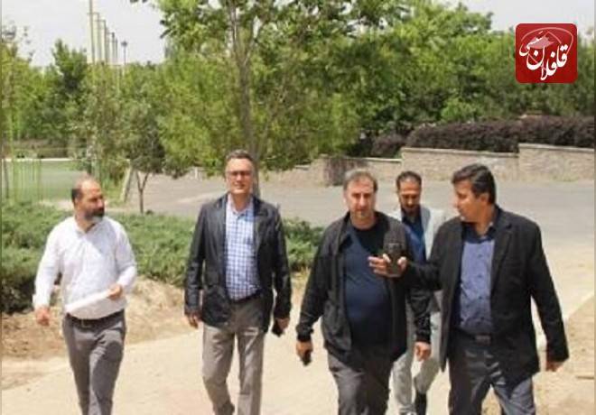 خیابان ورزش پارک ائل گلی تبریز تجهیز می‌شود