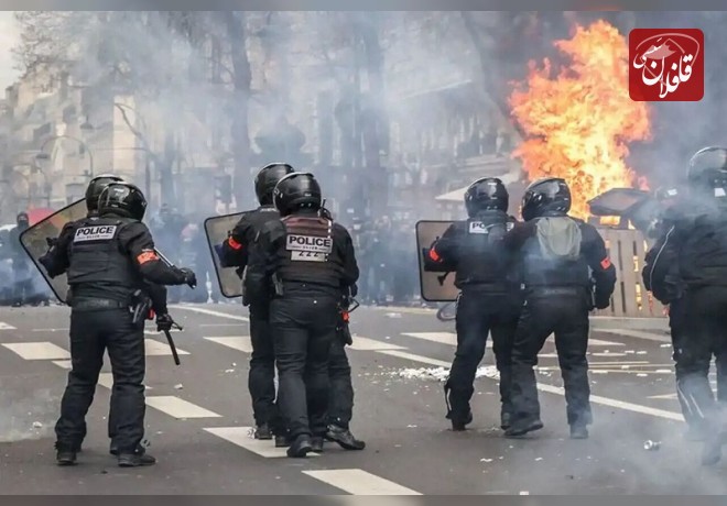 شمار بازداشتی‌ها اعتراضات فرانسه به ۴۲۱ نفر رسید