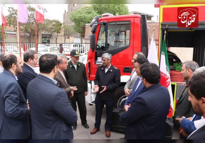 تجهیز ناوگان آتش‌نشانی میانه با خودروی نیمه‌سنگین ۴۰ میلیاردی