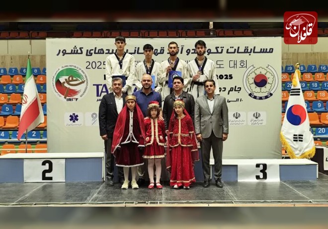 زینالی، تکواندوکار میانه‌ای، طلای مسابقات کشوری را کسب کرد!