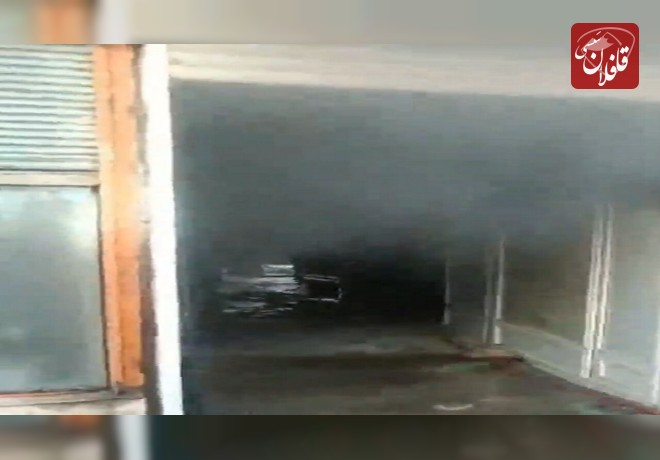 آتش‌سوزی در یک مجتمع تجاری شهر میانه خاموش شد