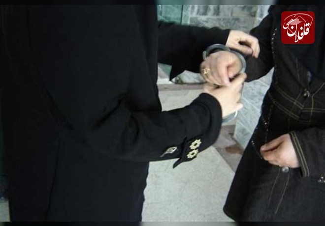 زن سارق طلافروشی‌ها در میانه دستگیر شد