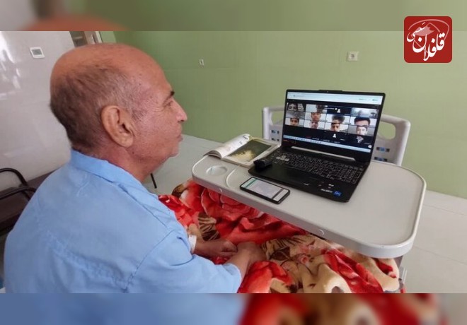 «معلمی»، جان‌پناهی برای روزهای بیماری معلم میانه‌ای در بیمارستان