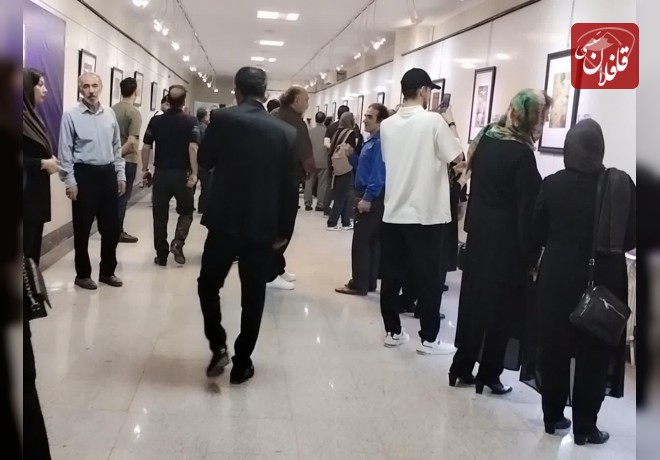 نمایشگاه انفرادی «خانه دوست کجاست» در میانه افتتاح شد