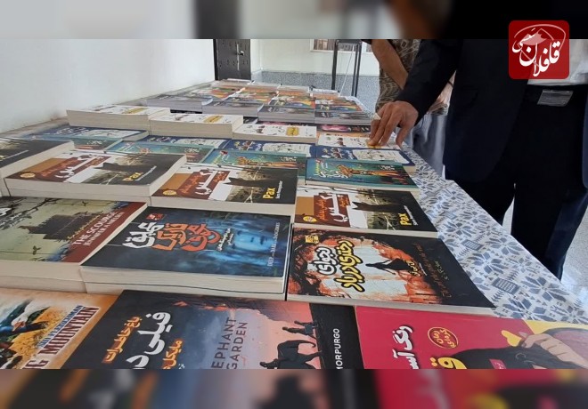 افتتاح نمایشگاه کتاب در میانه