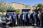 دو دستگاه نیسان کمپرسی جهت خدمترسانی به روستاهای ممان و کلوچه خالصه تحویل بخشداری مرکزی شد